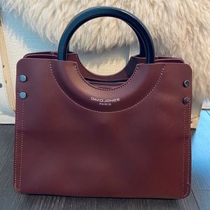 COPY - Burgundy coloured handbag